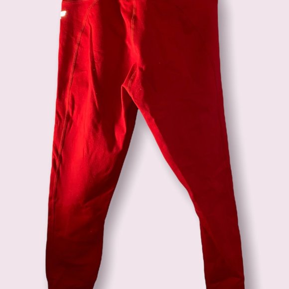 Red Fabletics Leggings - Picture 2 of 3